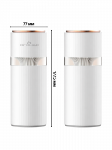 Увлажнитель воздуха для дома настольный с подсветкой Огонёк OG-HOM04 Красный/золото